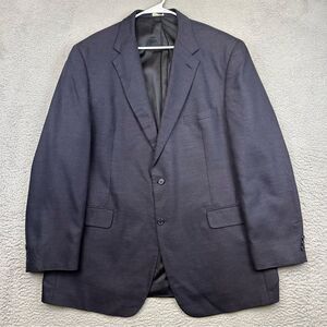 Brooks Brothers 346 Blazer Mens 46L Blue Silk Wool Linen Business Wedding Office